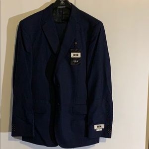 Jospeh Abboud Navy Blue Men’s Business Suit
